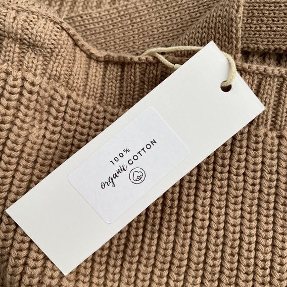 NWT Luna + Luca Chunky Knit Overalls 0-3 months - Picture 10 of 10